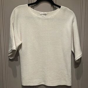 CLUB MONACO short sleeve boxy fit sweater